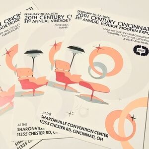 Vintage EVENT Alert!✨️ 20th Century Cinn Ohio Mid Century Modern Expo